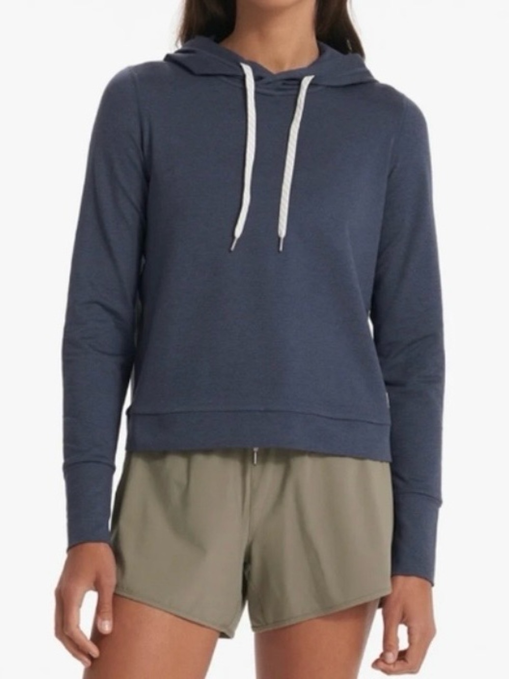 ~VUORI~Halo Essential Hoodie - Azure Heather - XS- LIKE NEW